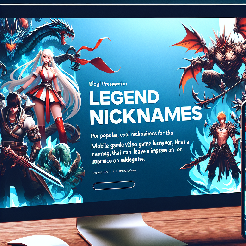 Nickname Mobile Legend Keren yang Bikin Musuh Terkesan